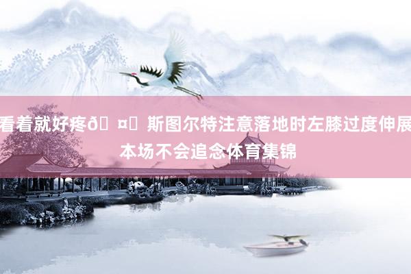 看着就好疼🤕斯图尔特注意落地时左膝过度伸展 本场不会追念体育集锦