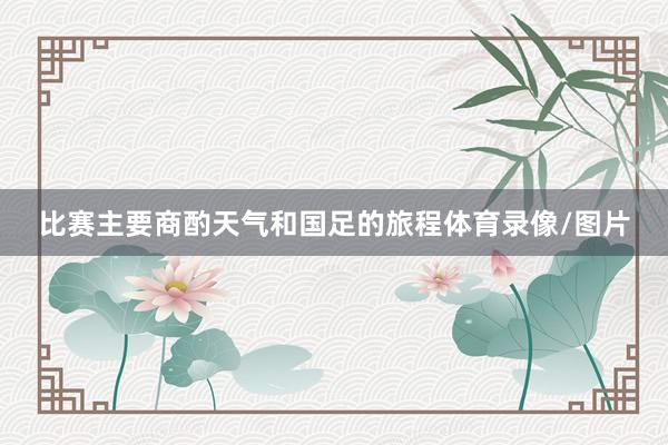 比赛主要商酌天气和国足的旅程体育录像/图片