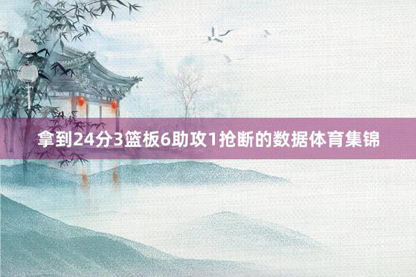 拿到24分3篮板6助攻1抢断的数据体育集锦