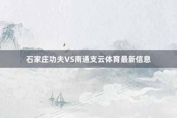 石家庄功夫VS南通支云体育最新信息