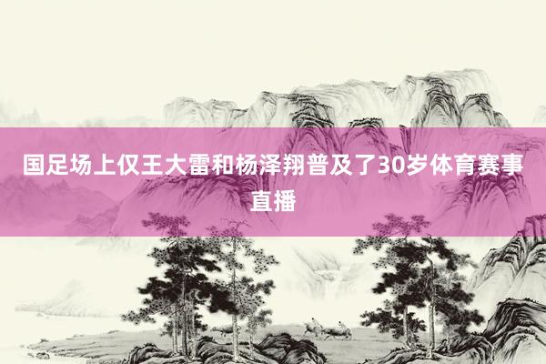 国足场上仅王大雷和杨泽翔普及了30岁体育赛事直播