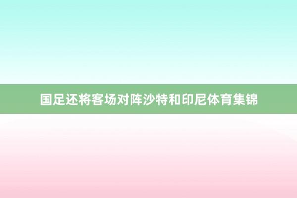 国足还将客场对阵沙特和印尼体育集锦